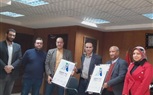 وكيل الوزارة يكرِّم فريق الجودة بمستشفى صدر دمنهور  لفوزهم بجائزة أفضل مشروع تحسين من الإدارة العامة للجودة بالوزارة