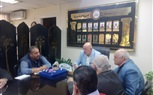 عقد الاجتماع التنفيذي بديوان عام الحى برئاسة اللواء أحمد جلال الطنطاوي رئيس حي العمرانية