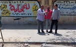 حملة لرفع مخلفات بشارع الهرم أمام شركة سيد للأدوية 