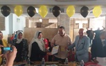حفل تكريم لحفظه القرآن الكريم بمدرسة خاتم المرسلين