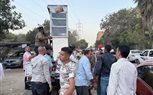 رفع ١٢٠٠ حالة اشغال وحملات نظافة بمناطق حدائق الأهرام