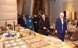 انتصار السيسي وحرم سلطان عمان في زيارة للمتحف المصري الجديد