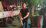  رفع محتويات و غلق المقاهى والكافيهات الغير ملتزمة بمواعيد الغلق بمتفرعات شارع الهرم