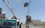 أبرز جهود الإنارة العامة بدسوق.. صيانة وإصلاح 324 عمود ومحول وعداد إنارة
