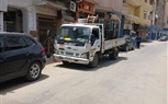 حملة اشغالات بشارع النادى الرياضى وشارع جمال الدين الافغاني  