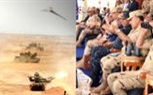 وزير الدفاع والإنتاج الحربى يشهد تنفيذ المرحلة الرئيسية لمشروع تكتيكى بجنود بالذخيرة الحية لإحدى وحدات الجيش الثانى الميدانى