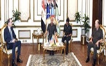 الفريق أول محمـد زكى القائد العام للقوات المسلحة يلتقى منسق الشرق الأوسط وشمال أفريقيا لمجلس الأمن القومى الأمريكى