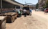 عمل حمله نظافه وكنس وتجريد ورفع مخلفات بشارع خاتم المرسلين 