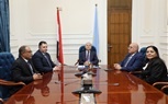 الدكتور /  ابراهيم صابر محافط القاهرة يباشر مهام منصبه الجديد بعد اداء اليمين  الدستورية أمام الرئيس عبد الفتاح السيسى رئيس الجمهورية .