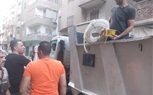 إيقاف أعمال تشطيب محل بدون تصريح بشارع حسب النبي من شارع أحمد كامل 