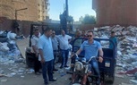 حملة اشغالات وبيئة بمخازن الكرتون بشارع سيد مرسى من شارع عواد اللولى