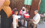 عمل قافله مبادرة ١٠٠ يوم صحه بسجل مدنى العمرانيه