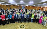 ختام فعاليات البرنامج التدريبي لـ 153 شاب وفتاة بجامعة كفر الشيخ للانضمام لصندوق مكافحة الإدمان