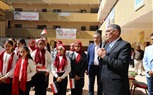 محافظ الجيزة يكرم ١٥ طالبة من حفظة القرآن الكريم بمدرسة الشهيد هشام شتا الإعدادية بنات