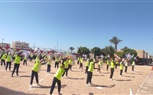 طالبات “الزهور” يجسدن اسم “مصر” في عرض رياضي مميز بطور سيناء