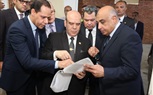 وزير العدل يتفقد أعمال تطوير محكمة جنوب الجيزة الابتدائية