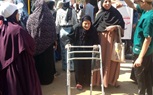 إقبال كبير من الناخبين بحلوان على لجان الانتخابات