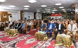 وزير الدولة للإنتاج الحربي يجتمع مع العاملين بشركة حلوان للمسبوكات (مصنع 9 الحربي)