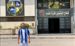 اللاعب مصطفى كوكا يحضر تدريبات المقاولون العرب استعدادا للموسم الجديد