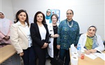 خلال زيارتها على رأس وفد المجلس القومي للمرأة..   المستشارة أمل عمار تتفقد مستشفى الشلاتين المركزي 