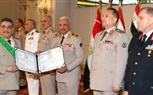  وزير الدفاع والإنتاج الحربى يكرم قادة القوات المسلحة الذين أوفوا العطاء بالقوات المسلحة   
