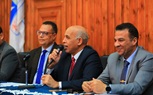 رئيس جامعة كفر الشيخ يشهد بدء أعمال الجلسة العلنية لاختيار الأطباء المقيمين بكلية الطب البشري