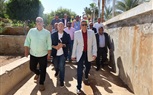 محافظ الجيزة يتفقد نادي المناجم بالواحات البحرية