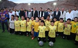 صبحي يفتتح ملاعب البادل بشرم الشيخ ويستعرض مشروعات التطوير