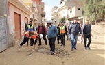 رئيس مياه البحيرة يتفقد المراحل النهائية للوصلات المنزلية بمشروعات «حياة كريمة» بمركز دمنهور