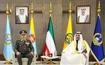 الفريق أحمد خليفة رئيس أركان حرب القوات المسلحة يعود إلى أرض الوطن عقب إنتهاء زيارته الرسمية لدولة الكويت