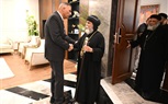 محافظ جنوب سيناء يتلقى تهنئة أسقف المحافظة بعيد الفطر