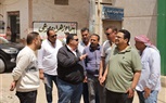 جولة مفاجئة لرئيس مياه البحيرة بقرية معمل القزاز.. وتشديدات بزيادة العمالة وتسريع التنفيذ