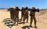 قوات الصاعقة تشارك فى فعاليات التدريب متعدد الجنسيات 