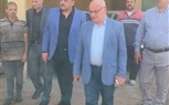 بالصور.. وكيل وزارة الزراعة بالبحيرة يتابع أعمال الإدارة الهندسية وجراج المديرية