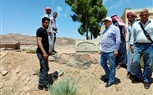 رئيس مدينة سانت كاترين يتابع ميدانيا الطرفه والمروة ويبحث تحسين الخدمات وتطوير البنية الأساسية