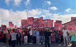 حشود جماهيرية لاستقبال بعثة منتخب مصر في مطار العلمين بعد العودة من كأس العالم (صور)