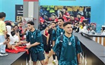تحية للأبطال..  استقبال رسمي لبعثة منتخب مصر بمطار العلمين الدولي 