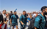 تحية للأبطال..  استقبال رسمي لبعثة منتخب مصر بمطار العلمين الدولي 