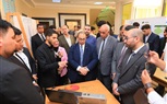 رئيس جامعة كفر الشيخ يشهد الملتقى العلمي الثاني لمشروعات التخرج بكلية الحاسبات والمعلومات