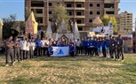 رئيس جامعة كفر الشيخ يلتقي وفد الجامعة المشارك في أسبوع شباب الجامعات بالمنيا