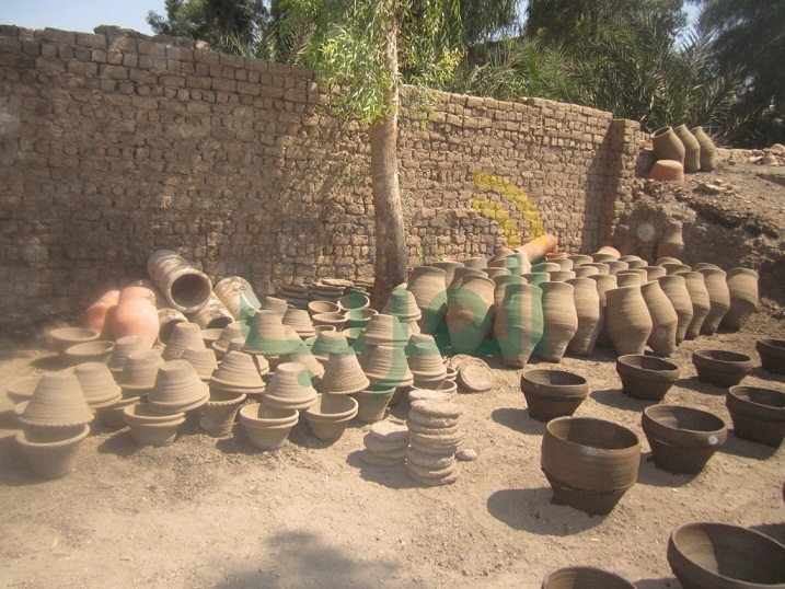 شبح الاندثار يطارد صناعة الفخار في جراجوس الأشهر عالميًا