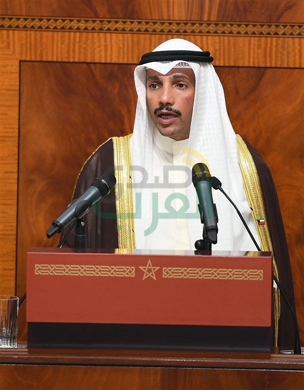 رئيس مجلس الأمه الكويتى يؤكد استمرار الكويت لنصرة الشعب الفلسطينى 