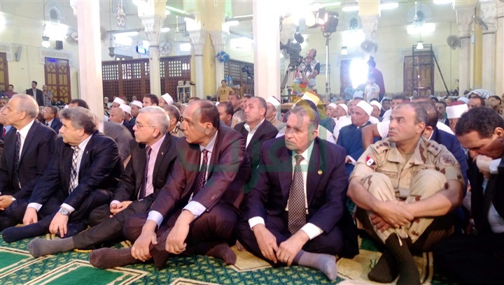 ننشر خطبة الجمعة بحضور وزير الأوقاف والمفتي فى مسجد ناصر ببنها