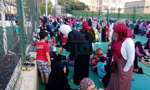 بالصور.. العشرات يؤدون صلاة عيد الأضحى المبارك ببنها