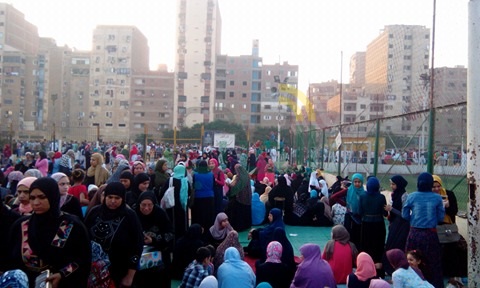 بالصور.. العشرات يؤدون صلاة عيد الأضحى المبارك ببنها