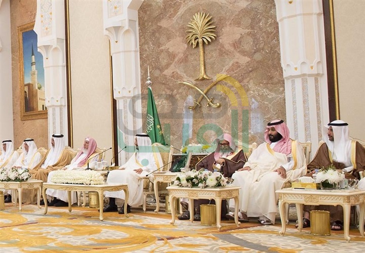 خادم الحرمين يستقبل رئيس مجلس الأمة الكويتى ووزير الأوقاف