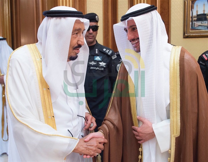 خادم الحرمين يستقبل رئيس مجلس الأمة الكويتى ووزير الأوقاف