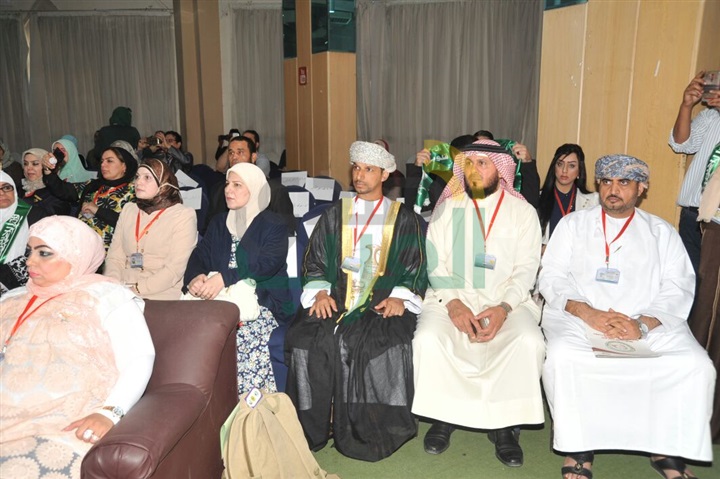 بالصور الاحتفال باليوم الوطنى السعودى خلال المؤتمر الاول للارشاد التربوى