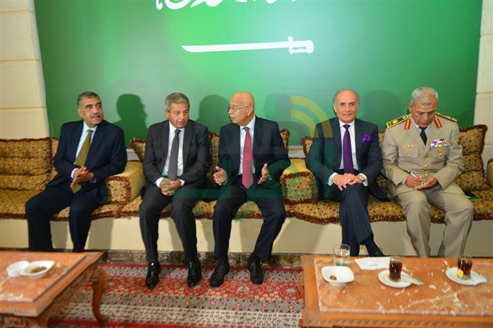 بالصور .. أحمد قطان يستقبل الوزراء والسفراء وكبار رجال الدولة خلال الاحتفال باليوم السعودي الـ 87