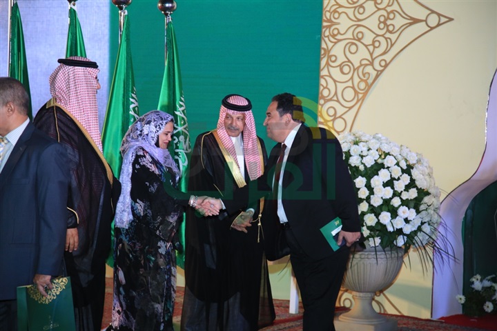 بالصور .. أحمد قطان يستقبل الوزراء والسفراء وكبار رجال الدولة خلال الاحتفال باليوم السعودي الـ 87